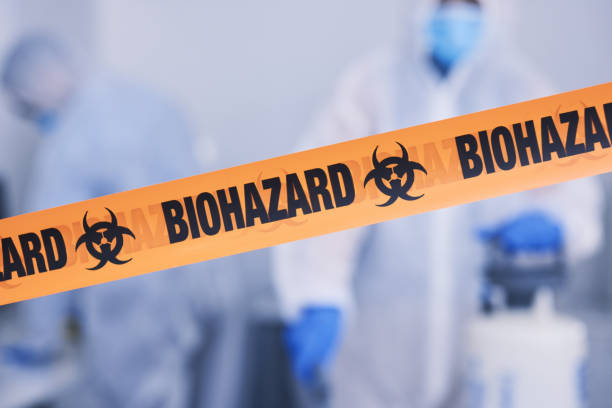 Professional Infectious Disease Decontamination technician working in Elmer, NJ